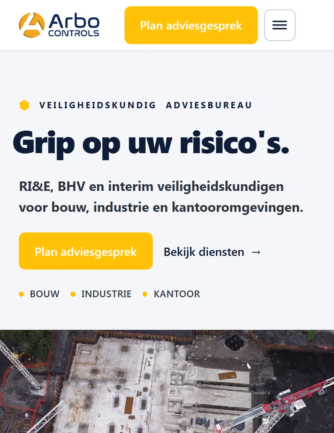 Arbo Controls website case study